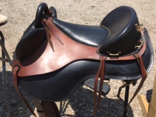 Leather Bareback Saddle